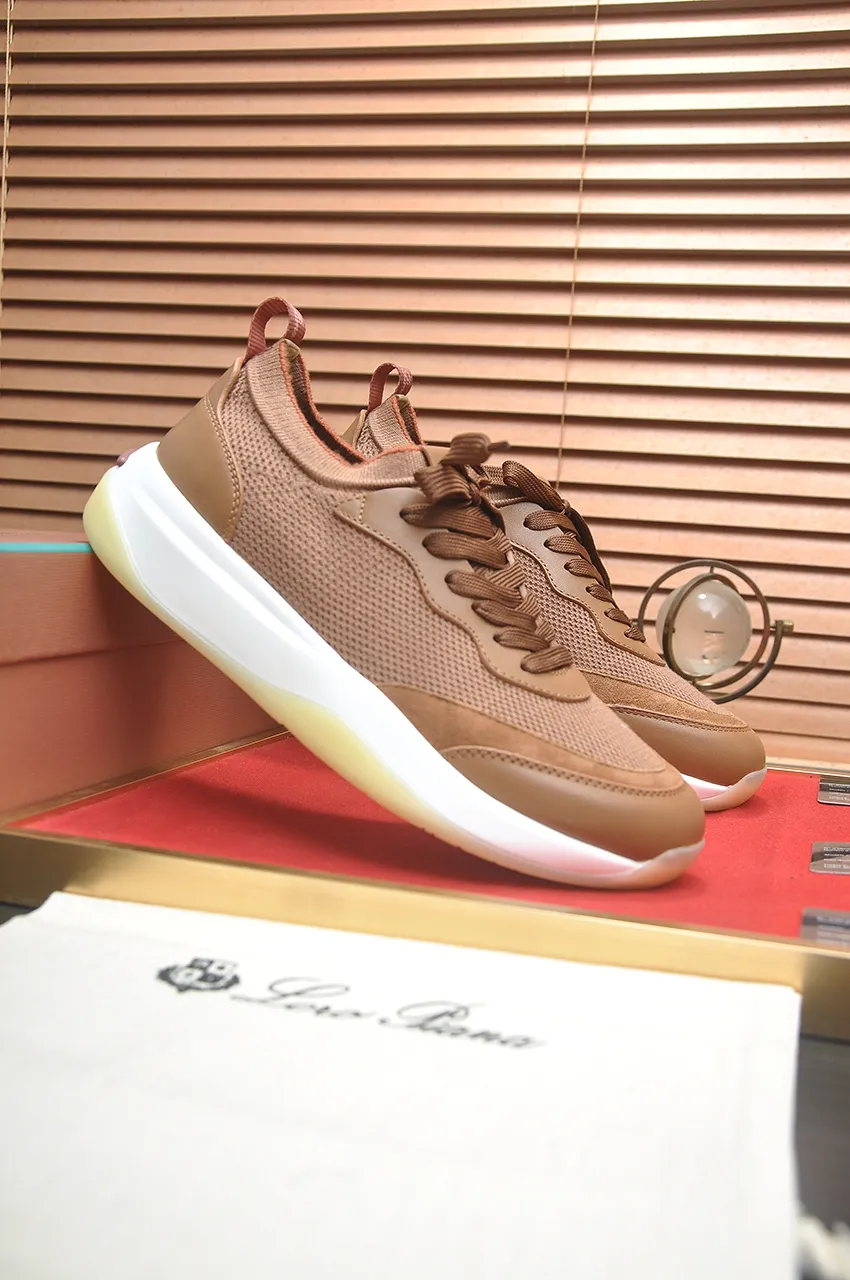 Men's men's shoes 💰640💶[𝐥𝐨𝐫𝐨 𝐏𝐢𝐚𝐧𝐚] lp classic loafers, an Italian treasure brand, the only brand that can match Hermès! Only after wearing it do we realize that we cannot let down our feet. The upper is imported cashmere, the lining of water-dyed cowhide ➕ the cowhide feet, the official original glass rubber outsole, and the pendant. Exclusive original packaging (tag ➕ brand paper ➕ outer box ➕ hand bag) code number: 38-46
